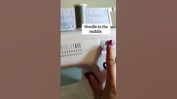 How to Sew With a Twin Needle on a Janome HD 3000!