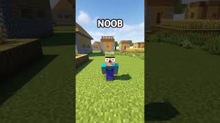 Noob Vs Pro Spawn Golem ! #Shorts #Minecraft