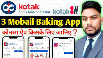 Kotak Mahindra Bank Which Mobile Banking App Should You Use Kotak 811 App Kotak Bank Mobile App