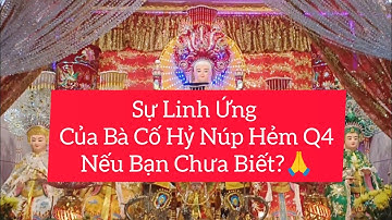 Sự Linh Nghiệm Của Bà Cố Hỷ Núp Hẻm Quận 4 🙏 Nếu Bạn Chưa Biết ✨