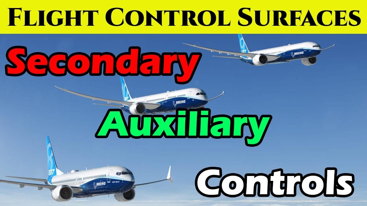 Aircraft Flight Control Surfaces | Flaps, Slats, Spoilers and Tabs