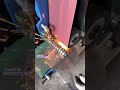Automated Belt Sanding Process for Circular Metal Plates #shorts