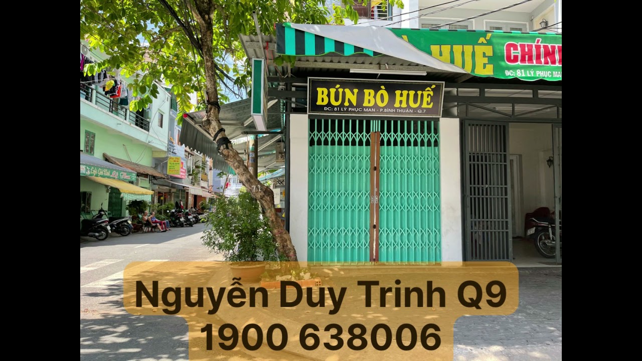 Bán nhà mặt tiền đường Nguyễn Duy Trinh quận 9 - 1900638006