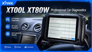 🚗 XTOOL XT80W Full Review- Wireless Diagnostic Scan Tool OBD II 1080p50