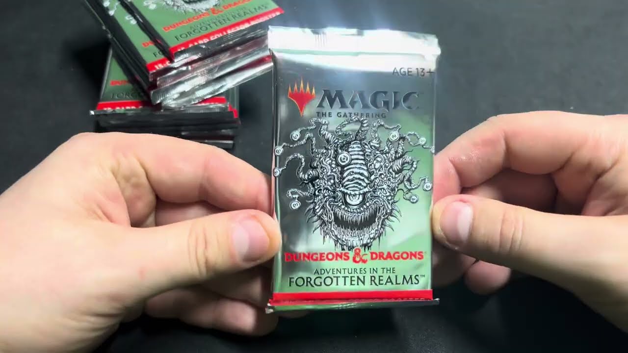 Mtg D&D adventures in forgotten realms collectors booster box chasing Tiamat and gnawbones or bust??