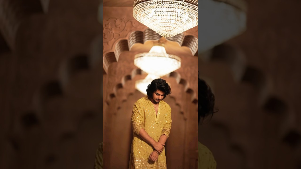 Kaisa laga look ? 🧡 #vishalpandey #traditional