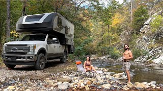 Living In A Truck Camper in a 1.8 Million Acre Forest