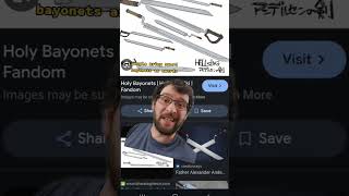 Would anime weapons work in real life? Hellsing Anderson sword, Sword art online #history #anime