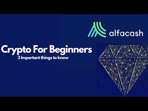 Crypto For Beginners - 3 important things to know