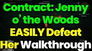 Contract: Jenny o’ the Woods (EASILY Defeat Her) Walkthrough - The Witcher 3 Wild Hunts