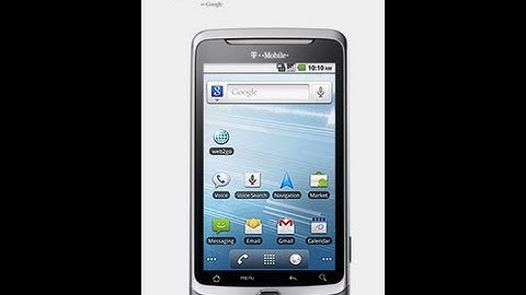 T-Mobile G2 Their Comeback Phone?