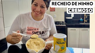 RECHEIO DE NINHO CREMOSO PARA BOLOS E TORTAS