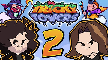 Tricky Towers: For All The Beans - PART 2 - Game Grumps VS