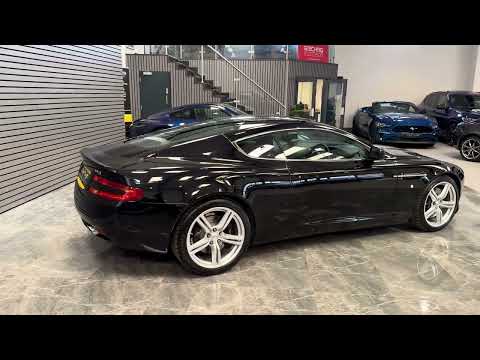2008 ASTON MARTIN DB9 COUPE ONYX BLACK