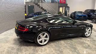 2008 ASTON MARTIN DB9 COUPE ONYX BLACK