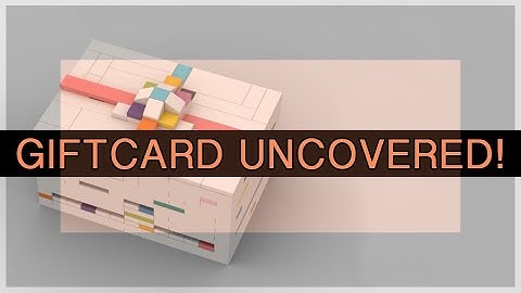 SPOILERS!! Solving GIFTCARD BOX puzzle