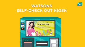 Watsons Self Checkout Kiosk
