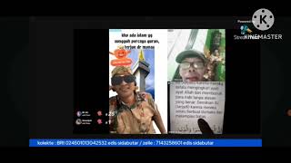 Diskusi Agama Gara-gara edis tv dua umat Islam adu mulut kerana perbadaan pendapat