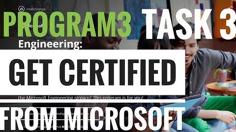 Microsoft Virtual Internship Task 3 Program 3 | Explore Microsoft