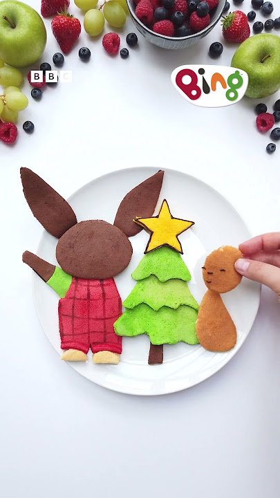 Christmas Bing Pancakes! | CBeebies #shorts