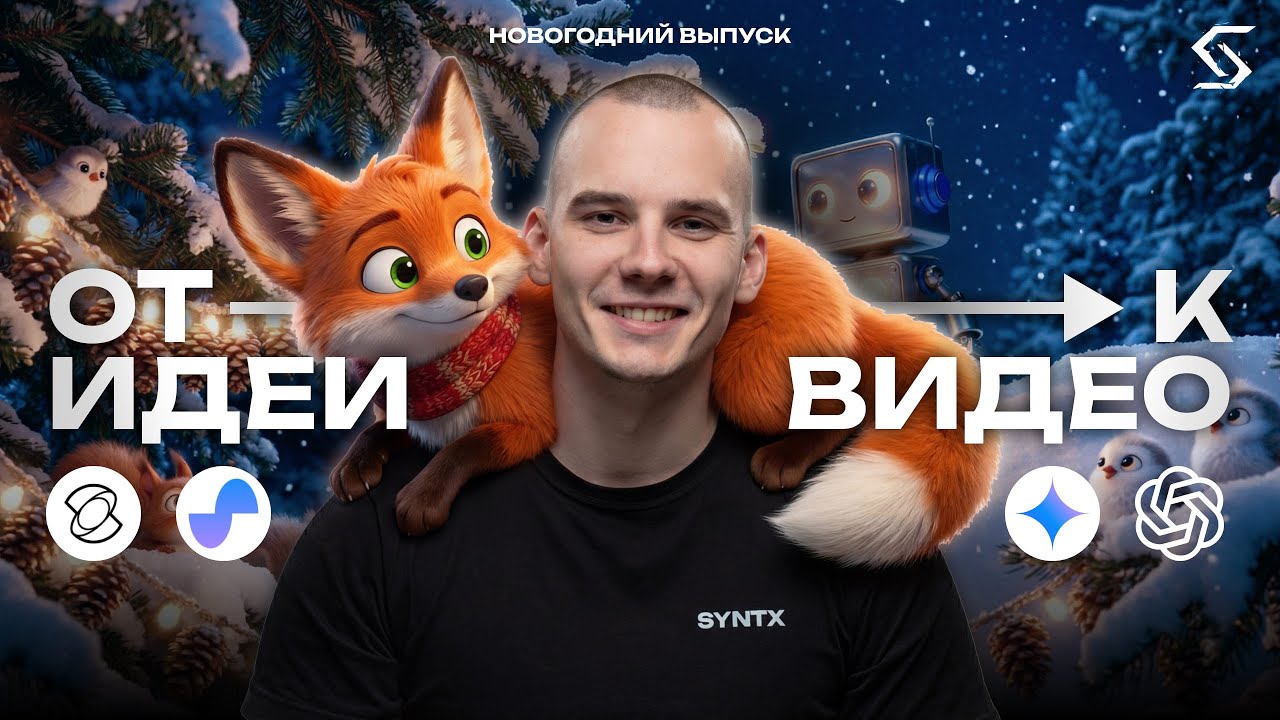 Как создать новогоднюю историю при помощи нейросетей?