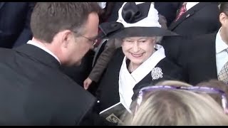 Queen visits the Bratislava History Project