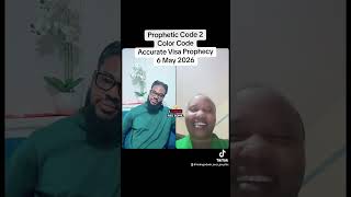 Prophetic Code. 2 Color Code Accurate Visa Prophecy 6 May 2026