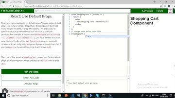 freecodecamp-React Use Default Props-solution