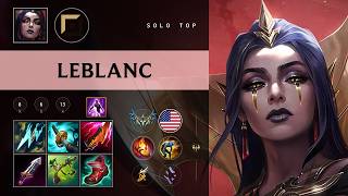 LeBlanc Top vs Urgot - NA Challenger Patch 26.09