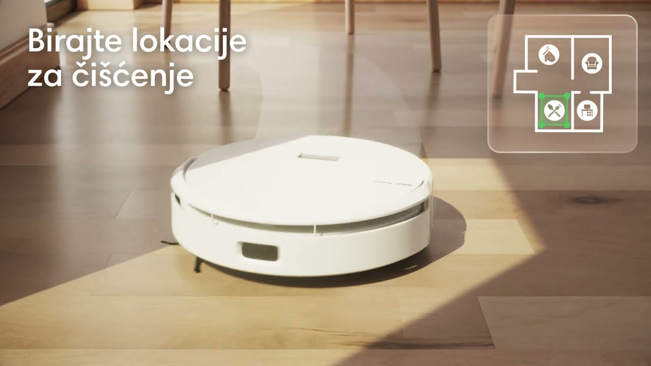 Roomba® 205 DustCompactor™ Combo Robot Beli