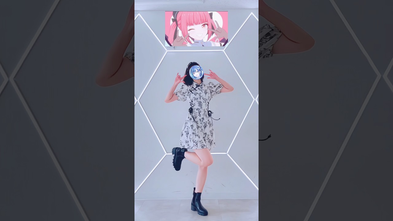 ホロライブ『きゃぴ』踊ってみた / #hololive #宝鐘マリン #葵空かのん #shorts