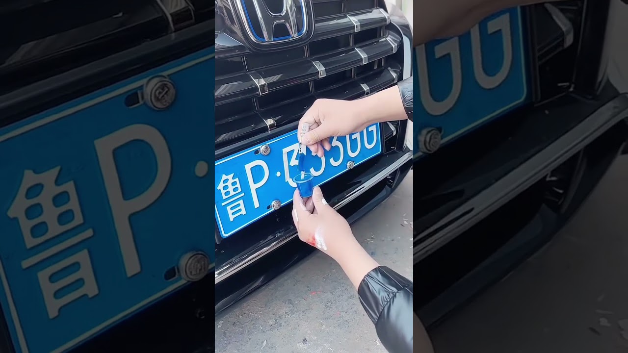 The Most Satisfying Scratch Repair Ever. #automobile