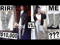 MAKING RIHANNA'S CLOTHES *for cheap!*
