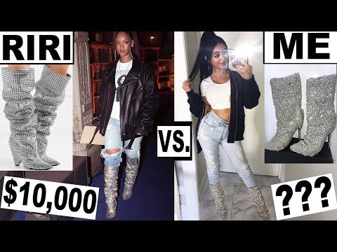 MAKING RIHANNA'S CLOTHES *for cheap!*