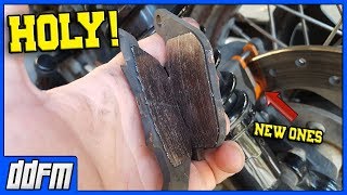 🔴LIVE: Replacing My Sportster Rear Brake Pads