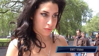Amy Winehouse arriving for the Ivor Novello Awards 2004