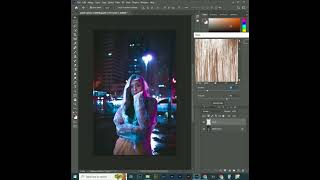 Rain Effect - Short Photoshop Tutorial | How To Add Rain Effect In Photoshop |  Create Rain #short . screenshot 1