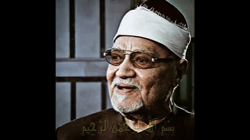 ابوالعينين شعيشع تلاوة جمیلة