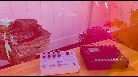Outdoor session with the Elektron Digitone and Hologram Electronics Microcosm