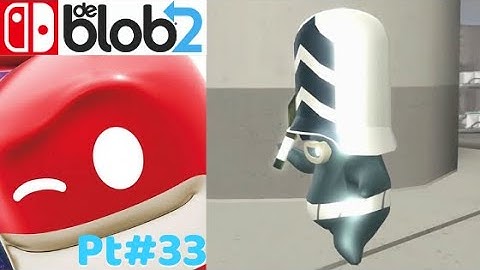De Blob 2 Walkthrough Gameplay - Part 33 - Creature from the Inky Fabricator! | Nintendo (Switch)