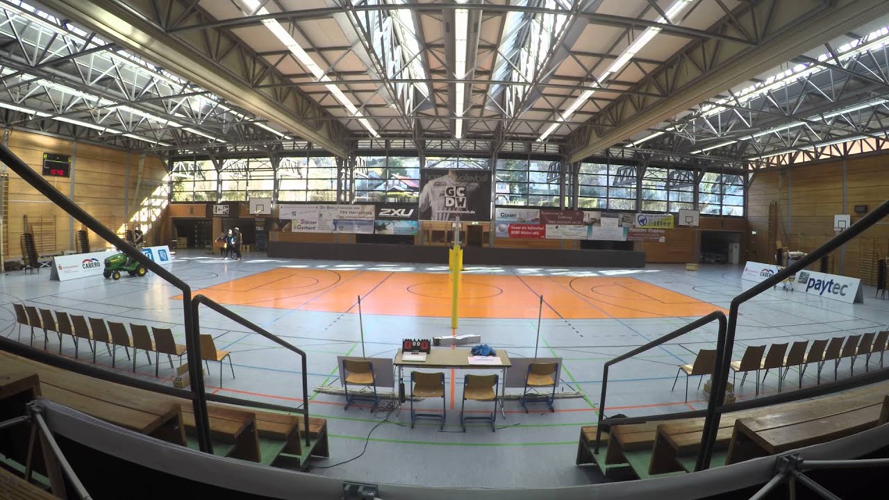GCDW Arena Hallenaufbau
