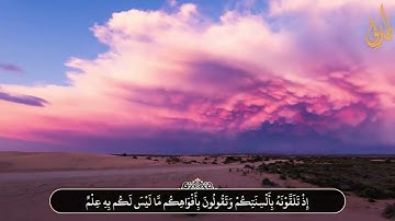 ما تيسر من سورة النور ( آيات حادثة الافك) | بصوت القارئ طارق محمد