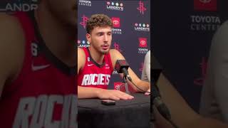 Alperen Şengün İngilizcesini Geliştirmiş Görünüyor Öportaj