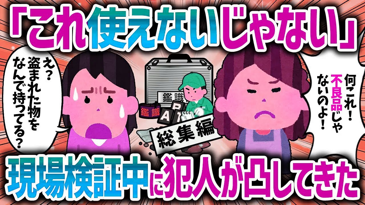 【総集編】窓を割られて泥棒に入られたので警察を呼ぶと、犯人自ら名乗り出たｗ「これ、使えないじゃないの！交換しろ！【女イッチの修羅場劇場】2chスレゆっくり解説