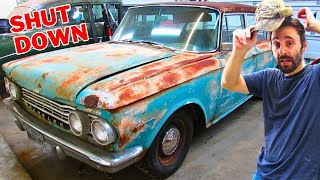 i never expected this...abandoned 1962 amc rambler