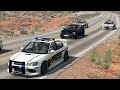 Police Motorcade Attacks 6 | BeamNG.drive