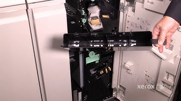 Xerox®  Color C60 70 Finisher Main Stapler Booklet Staple Waste Container and Chad Bin