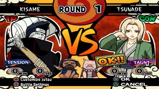 Kisame VS Tsunade (INSANE) - Naruto Shippuden Ultimate Ninja 4