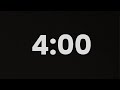 4 Minute Timer with Ticking Sound | 4 Min Countdown Timer for Study & Focus