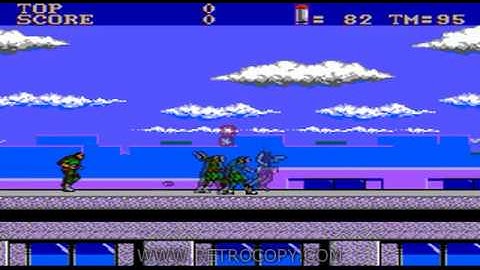 E-SWAT (Sega Master System) - RetroCopy Intro